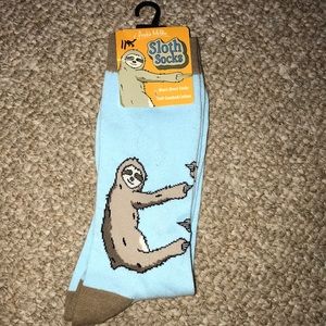 Men’s dress socks with sloths!